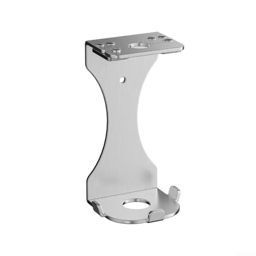 Badezimmer-Shampoo-Spender für Duschwand, kein Bohren, Seifenspender mit Wandhalterungen, verbesserten Pumpen und Handtuchhaken (A) von Floweringbeter