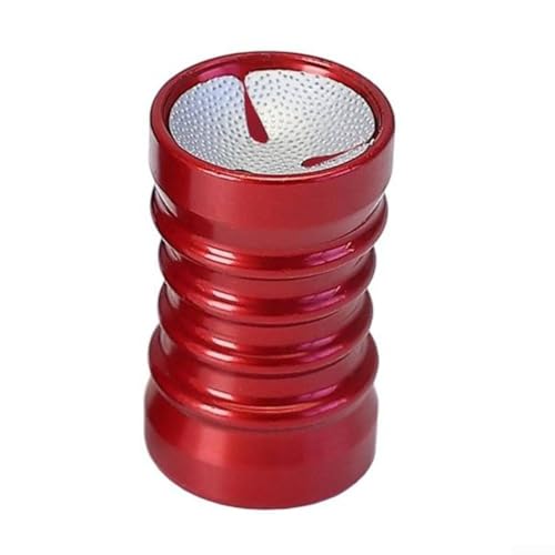 Billardqueue-Scheuer aus Aluminiumlegierung, unverzichtbar für die Wartung von Queues (rot) von Floweringbeter