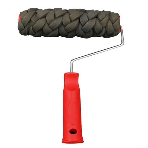 Dekorativer Tapetenpinsel mit Schwammroller-Werkzeug zur Verbesserung der Ästhetik des Hauses mit einzigartigen Stein-Finish-Mustern von Floweringbeter