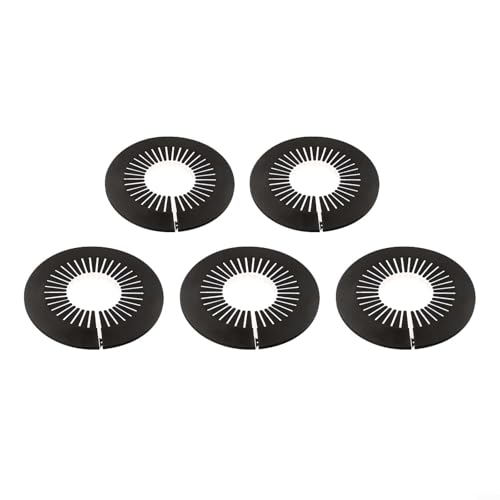 Dekoratives Flansch-Rohrabdeckungs-Set, 5-teilig, um das Aussehen Ihrer Heizungsanlage zu verbessern (120-140 mm) von Floweringbeter