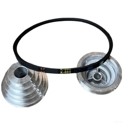 Diverse Optionen von Pagoden-Riemenscheiben und Getrieberädern mit Keilriemen, die auf Ihre Werkbank-Setup zugeschnitten sind (18 mm) von Floweringbeter