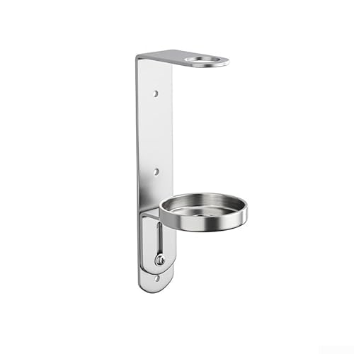 Eleganter Seifenspender zur Wandmontage, Flaschenhalter für effiziente Aufbewahrung im Badezimmer (1 Loch) von Floweringbeter