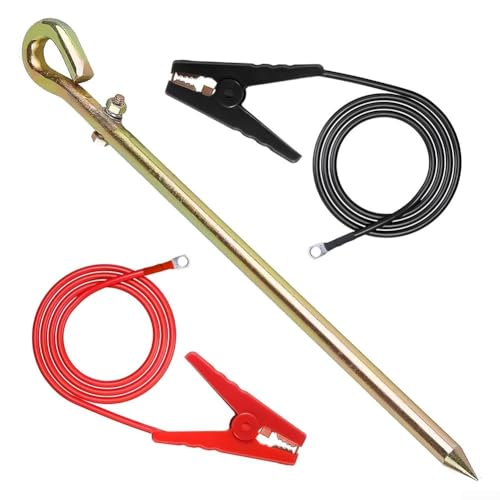 Elektrozaun-Drahtverbindungslösung mit Erdungsstab, perfekt für verschiedene Anwendungen im Freien von Floweringbeter