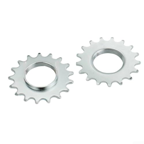 Fahrrad Schwungrad Zahnrad 13T/14T/15T/16T/17T/18T für verbesserte Beschleunigung auf MTB und Rennrädern (17T) von Floweringbeter