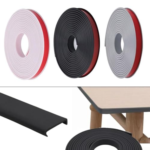 Flexible TPE-Möbelkantenleiste für einzigartige Formen und einfache Anwendung, 500 cm, Weiß Flexible TPE-Möbelkantenleiste für einzigartige Formen und einfache Anwendung, 500 cm, Weiß von Floweringbeter