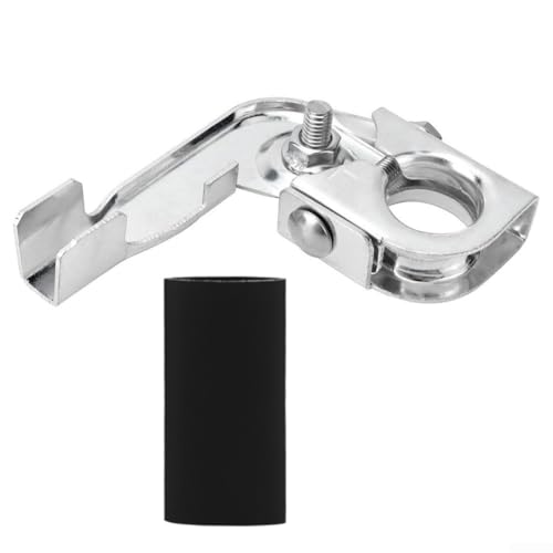 Floweringbeter Fahrzeugbatterieklemmen-Set mit Schrumpfschlauch, Edelstahl, verkupfert, positive negative Anschlüsse (positiv) von Floweringbeter