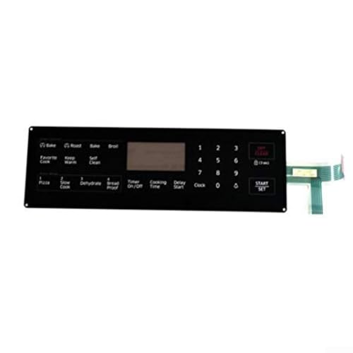 Floweringbeter Für Samsung Range Ofenschalter Touchpad DG34 00027B Ersatzteil für NX58H5600SS NX58J5600SG Modelle, bietet benutzerfreundliche Ofen-Bedienfeld-Funktion von Floweringbeter