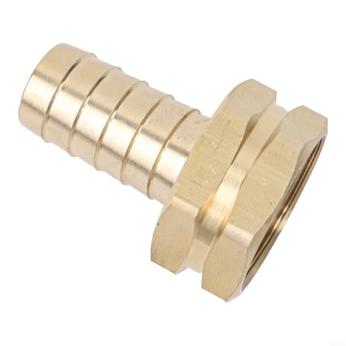 Floweringbeter Messing Gartenschlauch Adapter 2-teiliges Set weiblich Anschluss für Bewässerungssystem Outdoor Bewässerungsgeräte (5/8 Zoll) von Floweringbeter