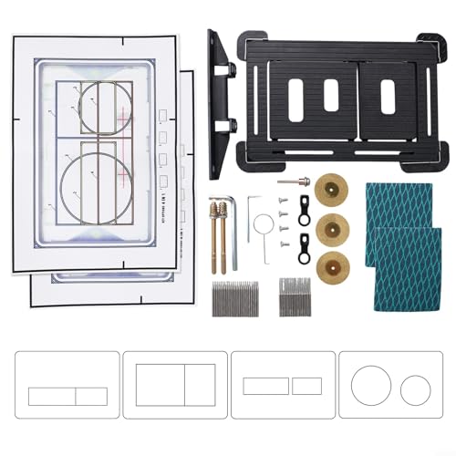 Floweringbeter Push Plate Invisible Tiled Push Plate Actuator Panel Toilet Flush System Magnetic Attachment Floweringbeter Push Plate Invisible Tiled Push Plate Actuator Panel Toilet Flush System Magnetic Attachment von Floweringbeter
