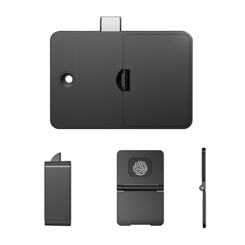 Floweringbeter Schlüsselloses Smart-Schloss, unsichtbares Design für RFID-NFC-Zugang mit Anwendung für Schränke, Schubladen, Briefkästen und Möbel aus PC-Material Floweringbeter Schlüsselloses Smart-Schloss, unsichtbares Design für RFID-NFC-Zugang mit Anwendung für Schränke, Schubladen, Briefkästen und Möbel aus PC-Material von Floweringbeter