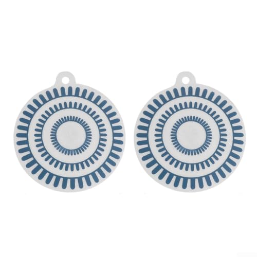 Floweringbeter Schützendes Silikon-Induktionsherd mit hitzebeständigem Material und visueller Temperaturanzeige, um Verbrennungen zu vermeiden und Oberflächen zu schützen (A) von Floweringbeter