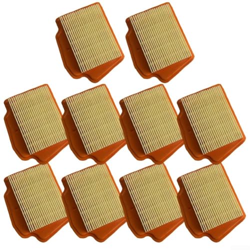 Floweringbeter Set mit 10 Luftfiltern für FS490 FS510 FS560 mit OEM-Teil 41481410300, Ersatz zur Unterstützung der Langlebigkeit und Aufrechterhaltung einer konstanten Leistung von Floweringbeter