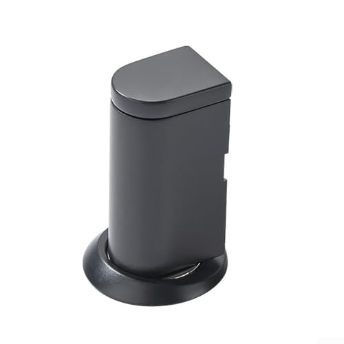 Floweringbeter Zuverlässiger magnetischer Saugnapf-Türhalter, perfekte Ergänzung für Ihr Badezimmer oder Schlafzimmer (schwarz) von Floweringbeter