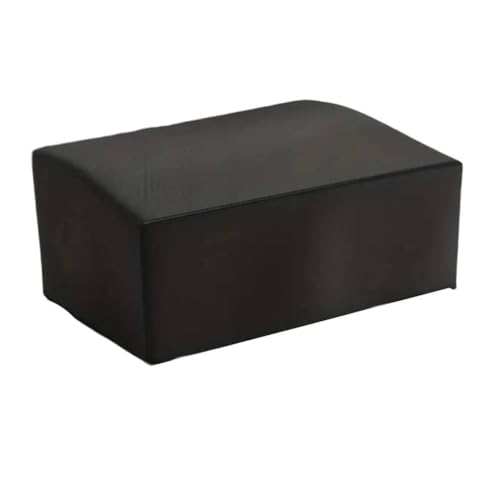 Für 55,9 cm große Tisch-Grillabdeckung mit Kapuze, wasserdichtes Polyester für sicheren Sitz und Wetterschutz auf Campinggrills (schwarz) von Floweringbeter