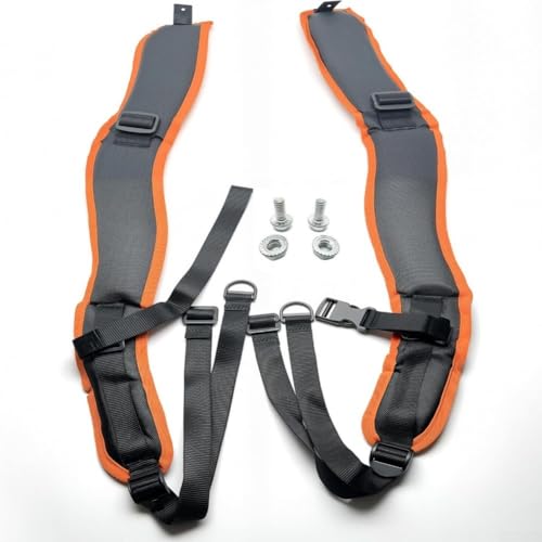 Für BR800 für BR800x Laubbläser-Schultergurt-Set mit Befestigungsschrauben, verstellbare Nylon-Gurtbänder für einfache Befestigung und Unterstützung Für BR800 für BR800x Laubbläser-Schultergurt-Set mit Befestigungsschrauben, verstellbare Nylon-Gurtbänder für einfache Befestigung und Unterstützung von Floweringbeter