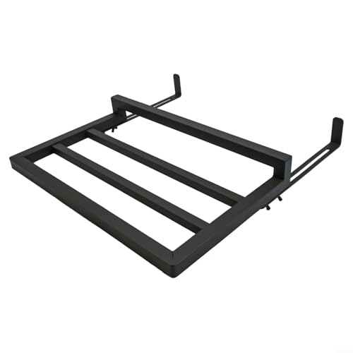 Handtuchhalter, Heizkörper-Hängehalter mit Stoffaufhänger, rostbeständiger Karbonstahl für effiziente Badezimmer-Organisation (grau) von Floweringbeter