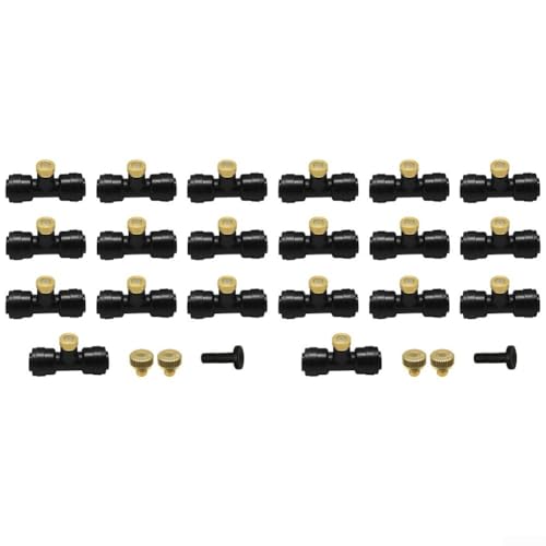 Hochleistungs-Zerstäubungsdüsen-Set, zuverlässige Düsen für Nebelsysteme, 20 Stück Hochleistungs-Zerstäubungsdüsen-Set, zuverlässige Düsen für Nebelsysteme, 20 Stück von Floweringbeter