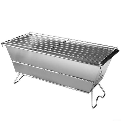 Klappbarer Holzkohlegrill für Gartengrills und Camping-Abenteuer Klappbarer Holzkohlegrill für Gartengrills und Camping-Abenteuer von Floweringbeter