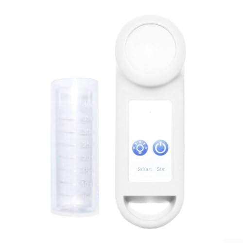 Kompakter, tragbarer Magnetrührer mit intelligentem Mischstart für Wassertests, angetrieben durch AA-Batterien, mit LED-Anzeige und ergonomischem Griff für Portabilität von Floweringbeter