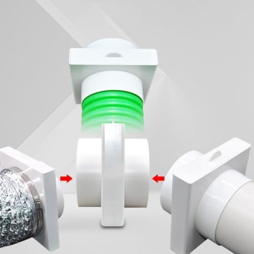 Luftfilter für PVC-Rohrbelüftung mit mehrschichtigem HEPA- und Aktivkohle-Verbundstoff zur Reduzierung von Rauch- und Staubverschmutzungen (83 mm) von Floweringbeter