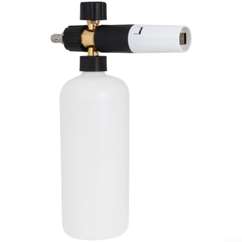 Metallschaumlanze für Autowäsche mit Quick Connect Design, einstellbarer Schaumkonzentration und Sektorsprühmuster für effektive Fahrzeugabdeckung (C) von Floweringbeter