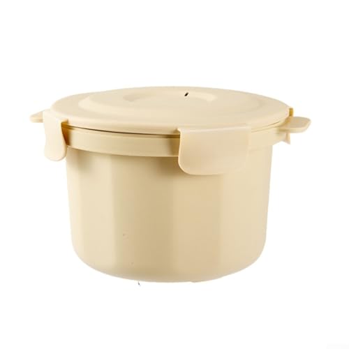 Mikrowellen-Reiskocher und Dampfgarer mit Dampfzirkulation für gleichmäßiges Kochen von Reis, Nudeln und Gemüse, tragbares Design für Reisen und einfache Wartung Mikrowellen-Reiskocher und Dampfgarer mit Dampfzirkulation für gleichmäßiges Kochen von Reis, Nudeln und Gemüse, tragbares Design für Reisen und einfache Wartung von Floweringbeter