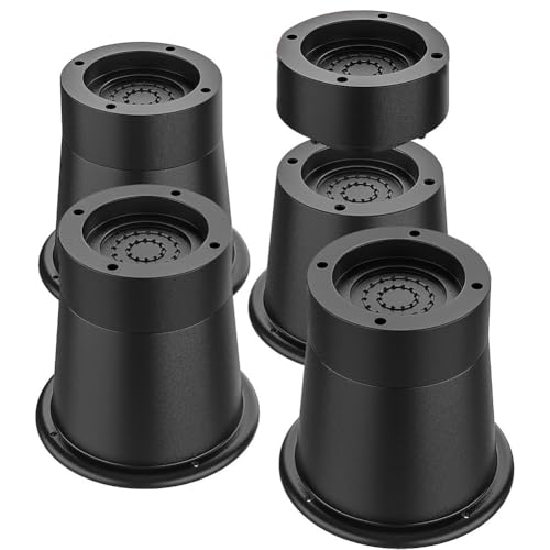 Möbelerhöhungspads, perfekt für Tische, Stühle und Sofas, Geräuschreduzierung und Bodenschutz (4 Stück) von Floweringbeter