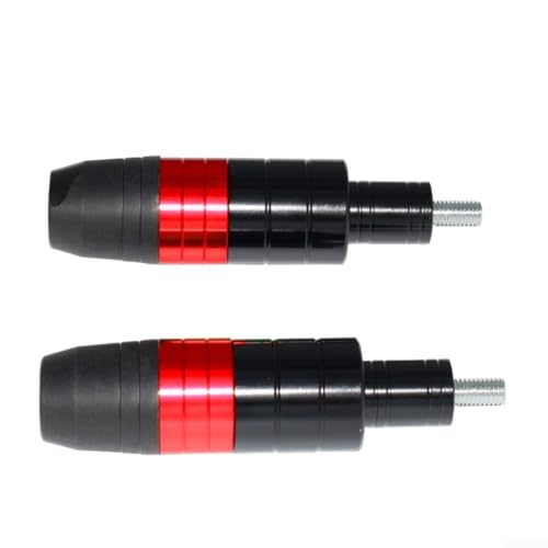 Motorrad-Motor-Sturzbügel aus CNC-Aluminiumlegierung mit Überlastschutz, passend für Roller und Motorrad (rot) von Floweringbeter