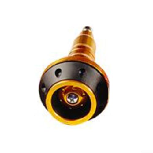 Motorrad-Rahmenschieber aus Aluminiumlegierung, zum Schutz des Motorrads vor schweren und Kratzern (goldfarben) von Floweringbeter