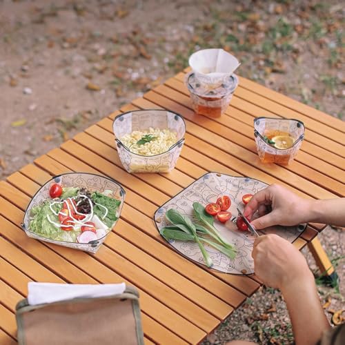Multifunktionaler Silikon-Campingbecher, 19 g, ultraleicht und tragbar für einfache Verwendung (B) von Floweringbeter