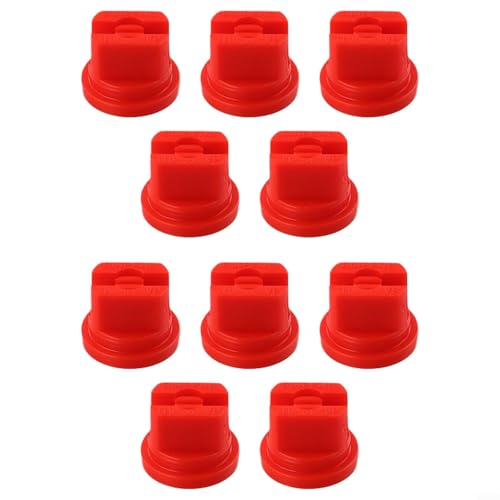 Nebeldüsen-Set für Rucksacksprüher, hervorragende Zerstäubung mit Anti-Tropf-Funktion (rot) von Floweringbeter