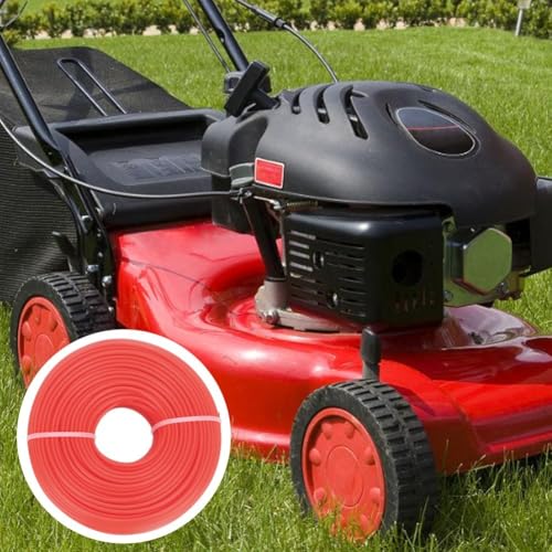 Nylon-Grasdraht, 55 m lang, 3 0 mm, unentbehrlich für Rasenpflege und Mähen (rund) von Floweringbeter