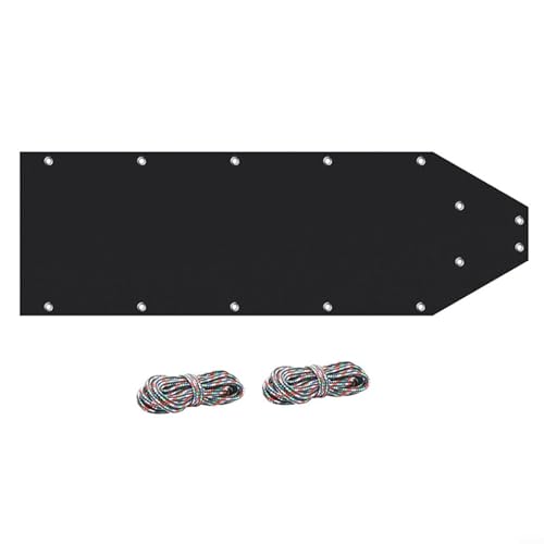 Robuster Schleppschlitten für den Außenbereich, geeignet für Eisfischen, Jagdspiel und Brennholz mit sicheren Seilspannern und leichtgängigem Design (1 Stück) von Floweringbeter