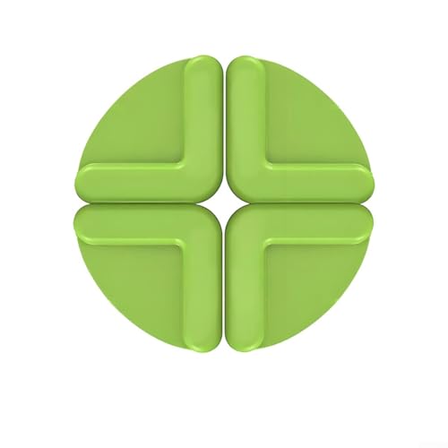 Rutschfeste Silikonfüße für Schneidebrett mit stabilem Griff, Anti-Kratz-Pads für Küchenarbeitsplatten und Schneidebrett-Matte und wiederverwendbare Küchenhelfer (grün) von Floweringbeter
