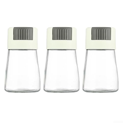 Salz- und Pfefferstreuer, Messspender-Set für präzises 0 bis 5 g Würzen beim Kochen und Essen, 3 Stück, Grün Salz- und Pfefferstreuer, Messspender-Set für präzises 0 bis 5 g Würzen beim Kochen und Essen, 3 Stück, Grün von Floweringbeter