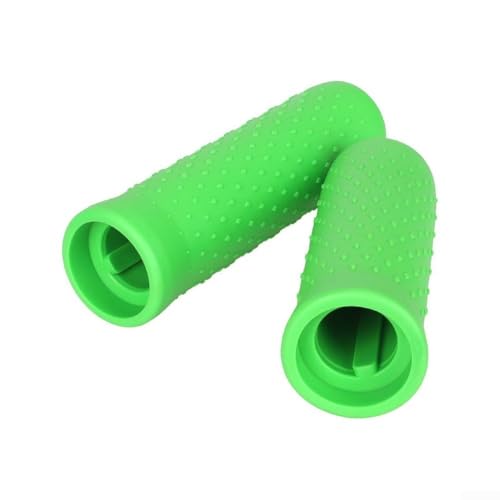 Scooter Griffe für MAX G30 Modell aus strukturiertem Silikongummi, um ein Verrutschen zu verhindern und ein sicheres, komfortables Fahrerlebnis zu bieten (Grün) von Floweringbeter