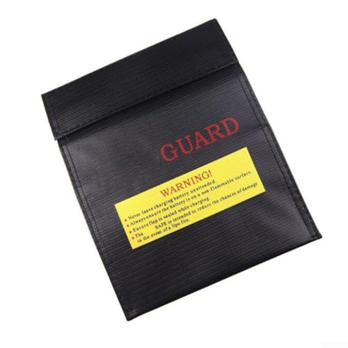 Sichere Lithium-Polymer-Akku-Lade-Tasche aus feuerfesten Materialien zum Schutz für Fernbedienungs-Akkus während des Gebrauchs (23 x 30 cm) von Floweringbeter