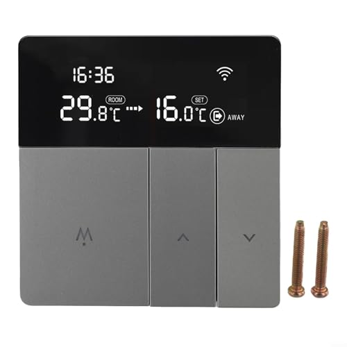 Smartes Thermostat mit Tuya für Energieeffizienz in der elektrischen Fußbodenheizung (3A) von Floweringbeter