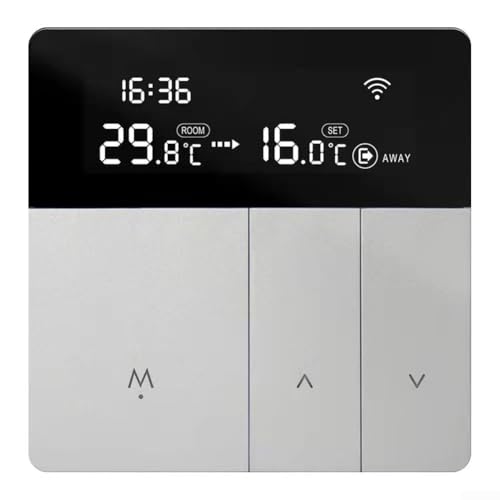 Smartes Thermostat mit Tuya für Energieeffizienz in elektrischer Fußbodenheizung (16A) von Floweringbeter