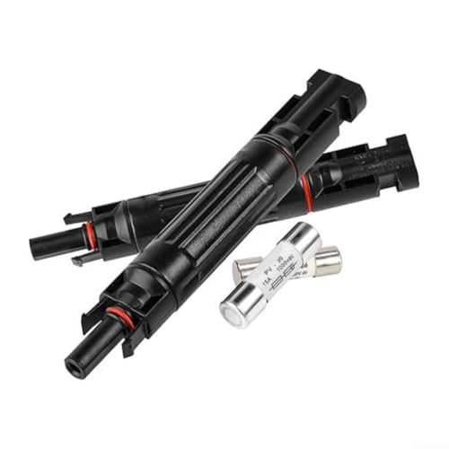 Solar-Sicherungshalter-Set, 1000 V, 1500 V, DC, IP67, männlich, weiblich, für Photovoltaikanlagen mit langlebigen Isoliermaterialien Solar-Sicherungshalter-Set, 1000 V, 1500 V, DC, IP67, männlich, weiblich, für Photovoltaikanlagen mit langlebigen Isoliermaterialien von Floweringbeter