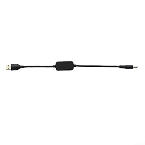 USB Step Up Konverterkabel 5V auf 12V, kompaktes Design für sichere Stromversorgung von Mini Ventilatoren und Schreibtischlampen von Floweringbeter