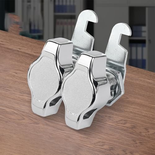 Vorhängeschloss für Schranktüren aus Zinklegierung mit mechanischer Verriegelung für Möbel, Schränke, Schubladen, Briefkästen und Schränke, entworfen für lang anhaltende Sicherheit (20 mm) von Floweringbeter