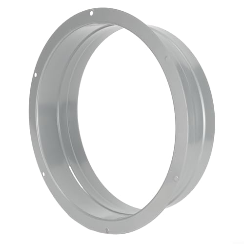 Wand-Luftschlauch-Flansch-Adapter, 96,5 cm, Metall-Lüftungsrohrverschraubung für Lüftungsanwendungen, bietet widerstandsfähiges Material und hohe Temperaturfähigkeit (200 mm) von Floweringbeter