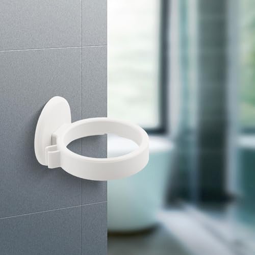 Wandmontiertes Haartrocknerregal für Zuhause und Hotel, ABS-Regal-Organizer von Floweringbeter