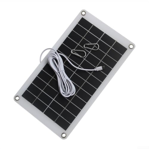 Wasserdichtes tragbares 10 W 12 V Solarpanel Solarladegerät mit USB-Ausgang für den Außenbereich und Aufladen von mobilen Geräten von Floweringbeter