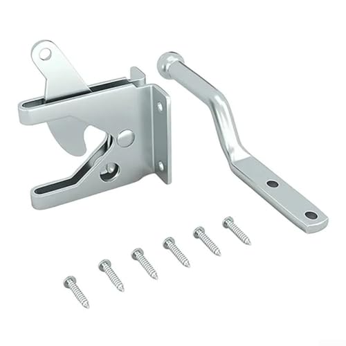 Zaunscharnier aus Karbonstahl für Tore und Türen, sicherer Verriegelungsmechanismus für einfache Installation Zaunscharnier aus Karbonstahl für Tore und Türen, sicherer Verriegelungsmechanismus für einfache Installation von Floweringbeter