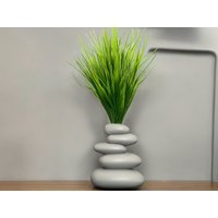 Künstliches Plastikgrüngras in Der Vase-Gefälschter Zweigbaum Im Pflanzer-Faux-Pflanze Für Innenwohndekor-Gefälschtes Eingemachtes Geschenk von FlowersDStore