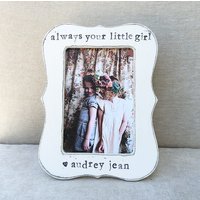 Mädchenvatergeschenk, Immer Dein Kleiner Mädchen 4x6 Bilderrahmen, Das Des Vatis von FlowersinDecemberDS