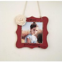 Patin Ornament, Paten Weihnachtsgeschenk, Patenkind, Personalisierte Bilderrahmen Ornamente Patin Ornament, Paten Weihnachtsgeschenk, Patenkind, Personalisierte Bilderrahmen Ornamente von FlowersinDecemberDS