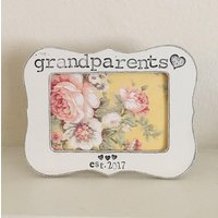 Personalisierter Großeltern-Bilderrahmen Benutzerdefinierte Hand Gestempelt Vintage Stil Personalisierter Großeltern-Bilderrahmen Benutzerdefinierte Hand Gestempelt Vintage Stil von FlowersinDecemberDS